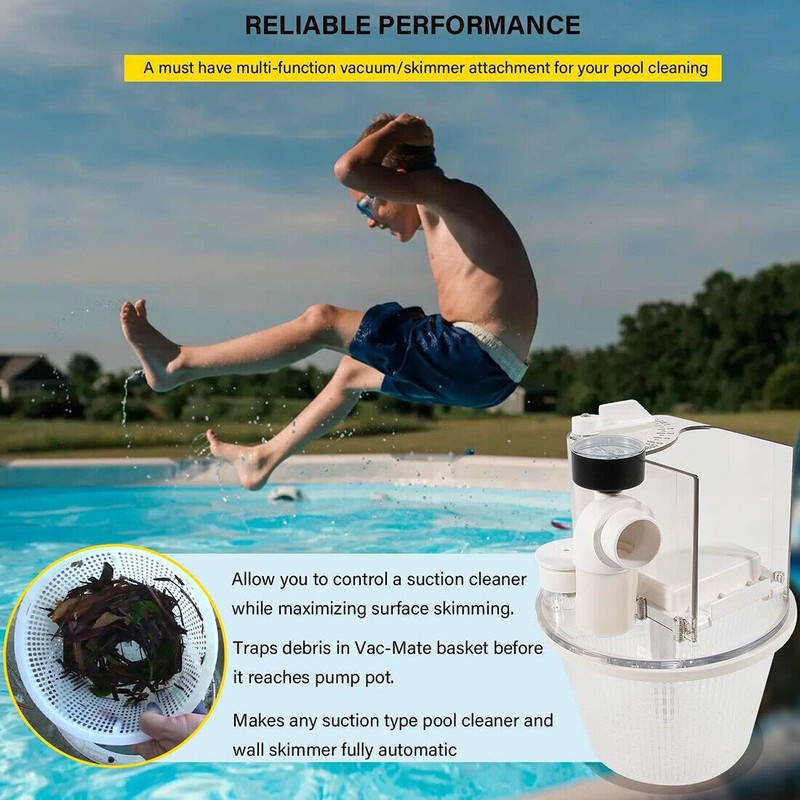 Part for R211100 Vac-Mate Pool Cleaner Dispenser Box Vacuum Skimmer Attachment gallery