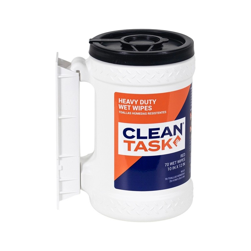 Clean Task Multi Surface Cleaning Wipes Heavy Duty Wet Towel w/ Dispenser 1 ea gallery