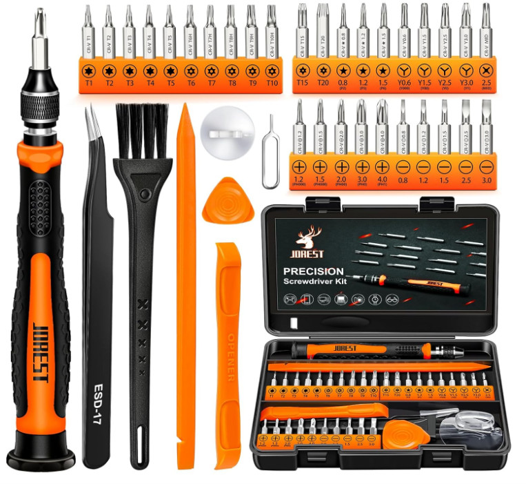 24Pcs Small Precision Screwdriver Set with Torx T5, T6, Y00, gallery
