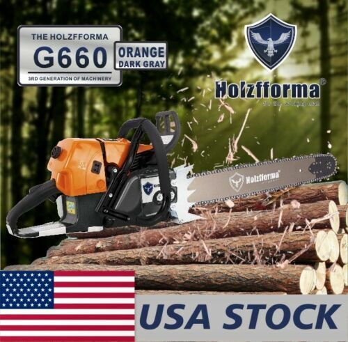 Holzfforma G660 MS660 066 Power Head Chainsaw 92CC Full Wrap Handle Bar Wagners gallery