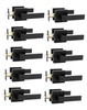 Square Privacy Door Levers Locksets in 10 Pack Privacy Door Lever - Black gallery