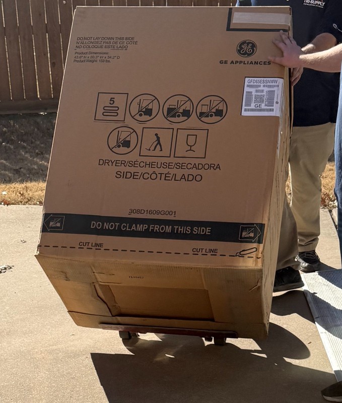 GE FRONT LOAD SMART ELEC DRYER WHITE GFD65ESSNWW (New_In_Box) gallery