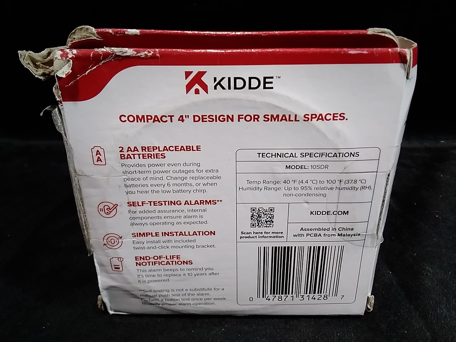 KIDDE DETECT SMOKE ALARM INTERCONNECTED /w PHOTOELECTRIC SENSOR - 10DSR - NEW gallery