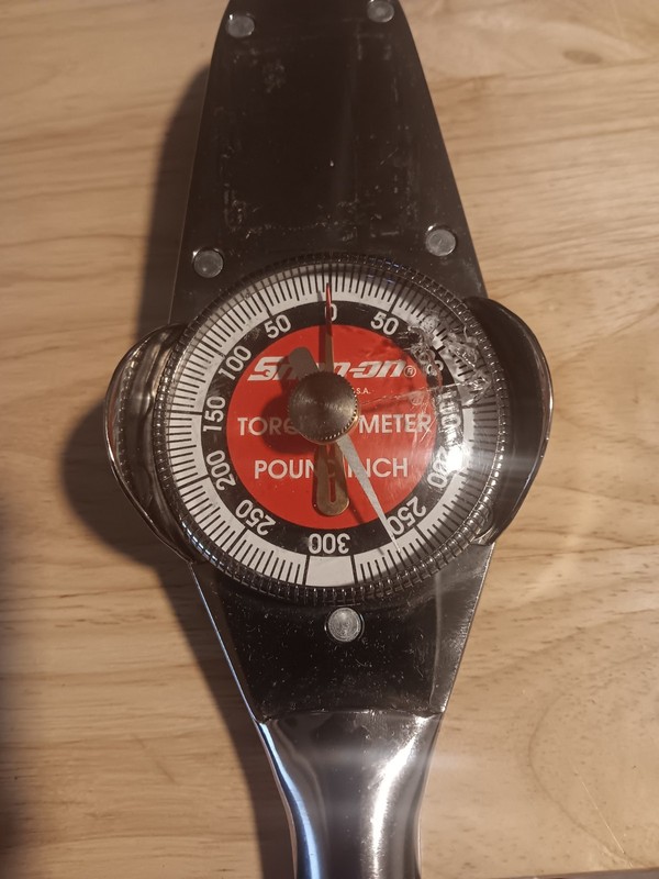 Snap On 3/8" Dr Torqometer Torque Wrench 0-300 In/Lbs TE25FUA - Parts or Repair gallery