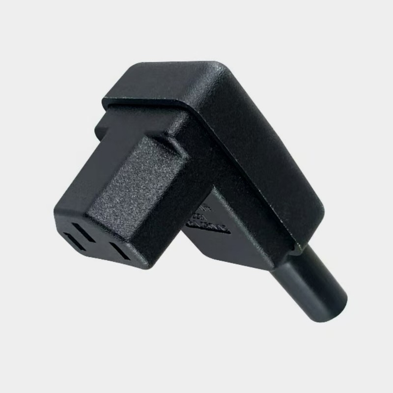 (5 PACK) IEC C13 Ac Power Plug Lower Bend UL Certification, 10A/15A 250Vac Plugs gallery