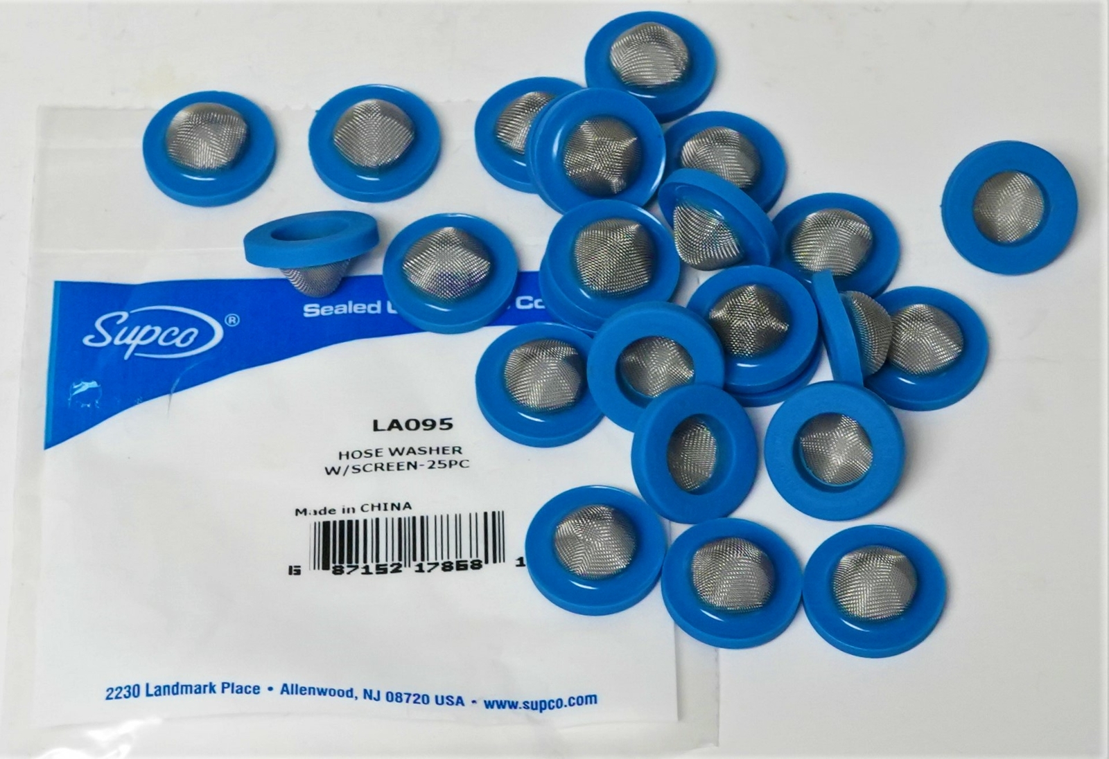 Washing Machine Hose Washer with Screen - 25 pieces gallery