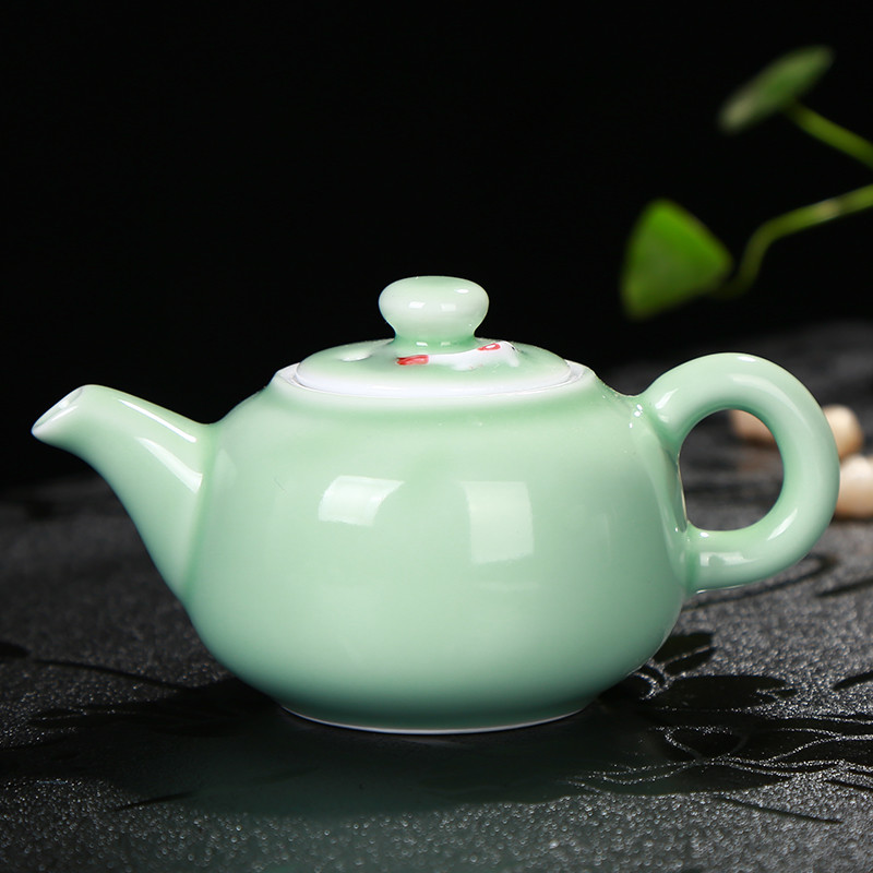 Chinese Tea Set Single Item Porcelain Gaiwan Tea Cup Pitcher Tea Strainer New gallery