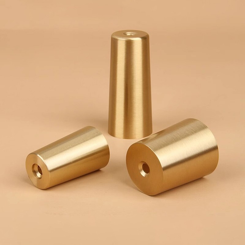 Brass Dining Table Leg Ferrules Table Chair Foot Cover Sofa Feet Tip Cap Tube gallery