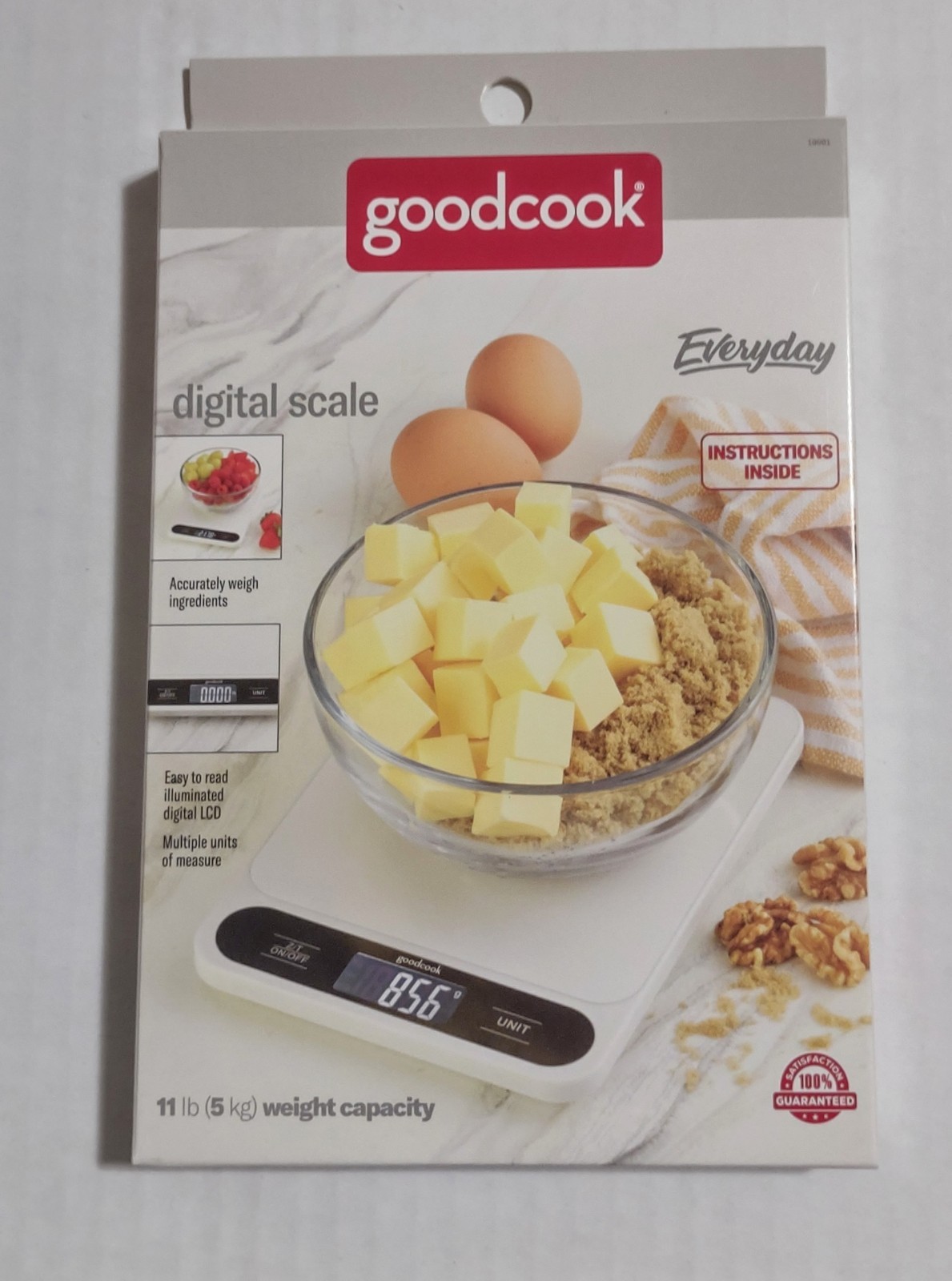 New Precision Digital Kitchen Scale, Goodcook Brand, 11 LB(5KG) Capacity gallery