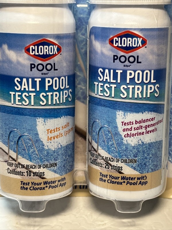Salt Pool Test Strips Clorox Exp 03/26 gallery