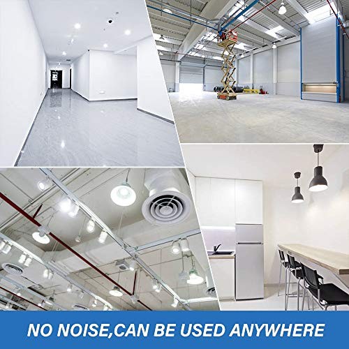 2 Pack 500W Equivalent LED Light Bulb 7500 Lumen 5000K Daylight White Bright gallery