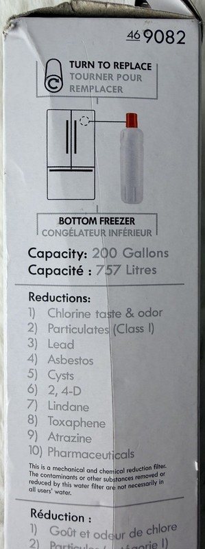 Kenmore Replacement Refrigerator Filter 469082 New Open Box Genuine gallery