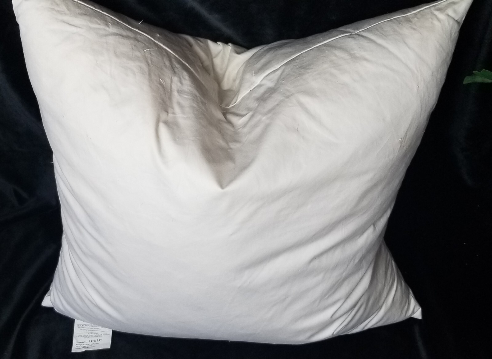 Duck Feather & Down Pillow Insert/ Form Throw Couch Decorative 24 x 24 gallery