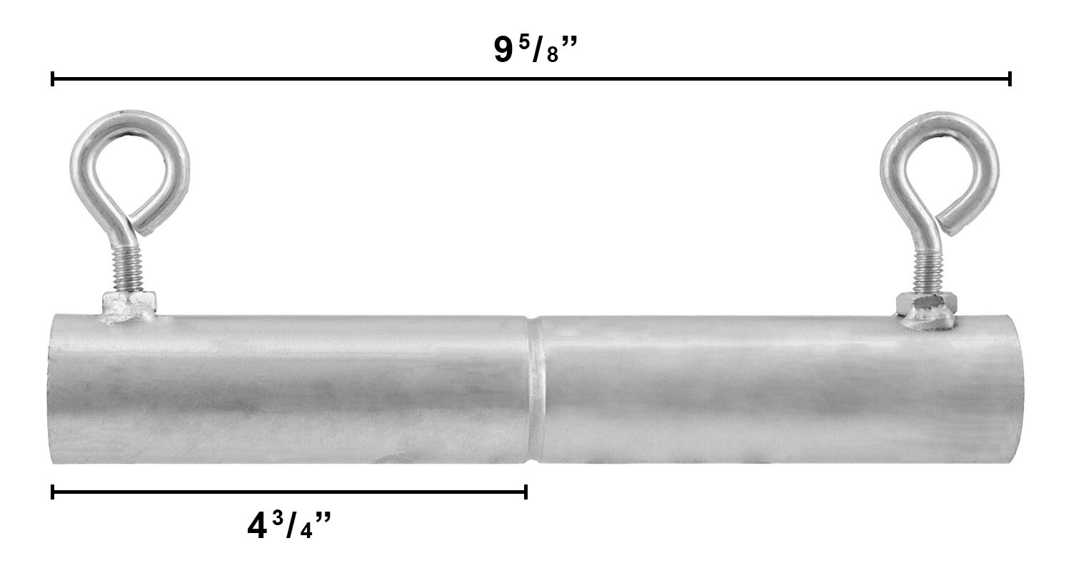 1-3/8'' ID 2-Way Canopy Pipe Extender Connector for 1-5/16"OD Pipe gallery