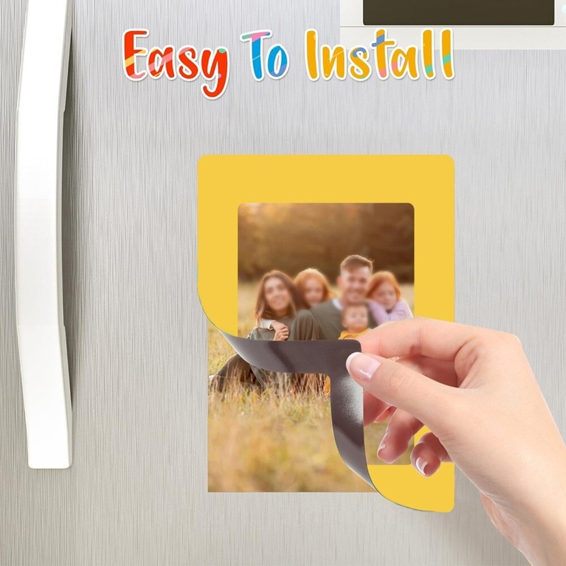 Creative Design Magnetic Picture Frames for Refrigerator Display and Decorate gallery