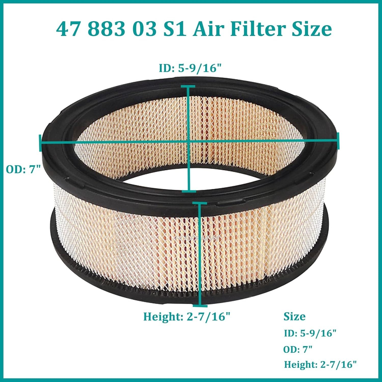 47 883 03 S1 Air Filter Tune up Kit for Kohler CH18-CH26 CH620-CH750 CV17-CV25 C gallery