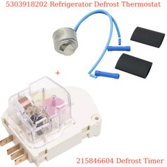 215846604 Defrost Timer + 5303918202 Refrigerator Defrost Thermostat