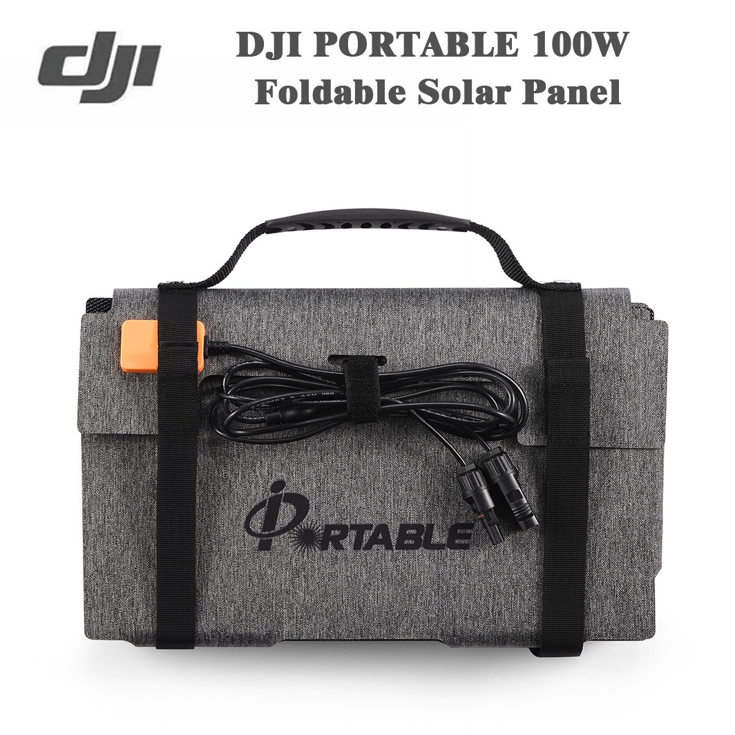 DJI 100W Portable Solar Panel – Foldable, IP67, N-Type TOPCon, 24.8% Eff. gallery