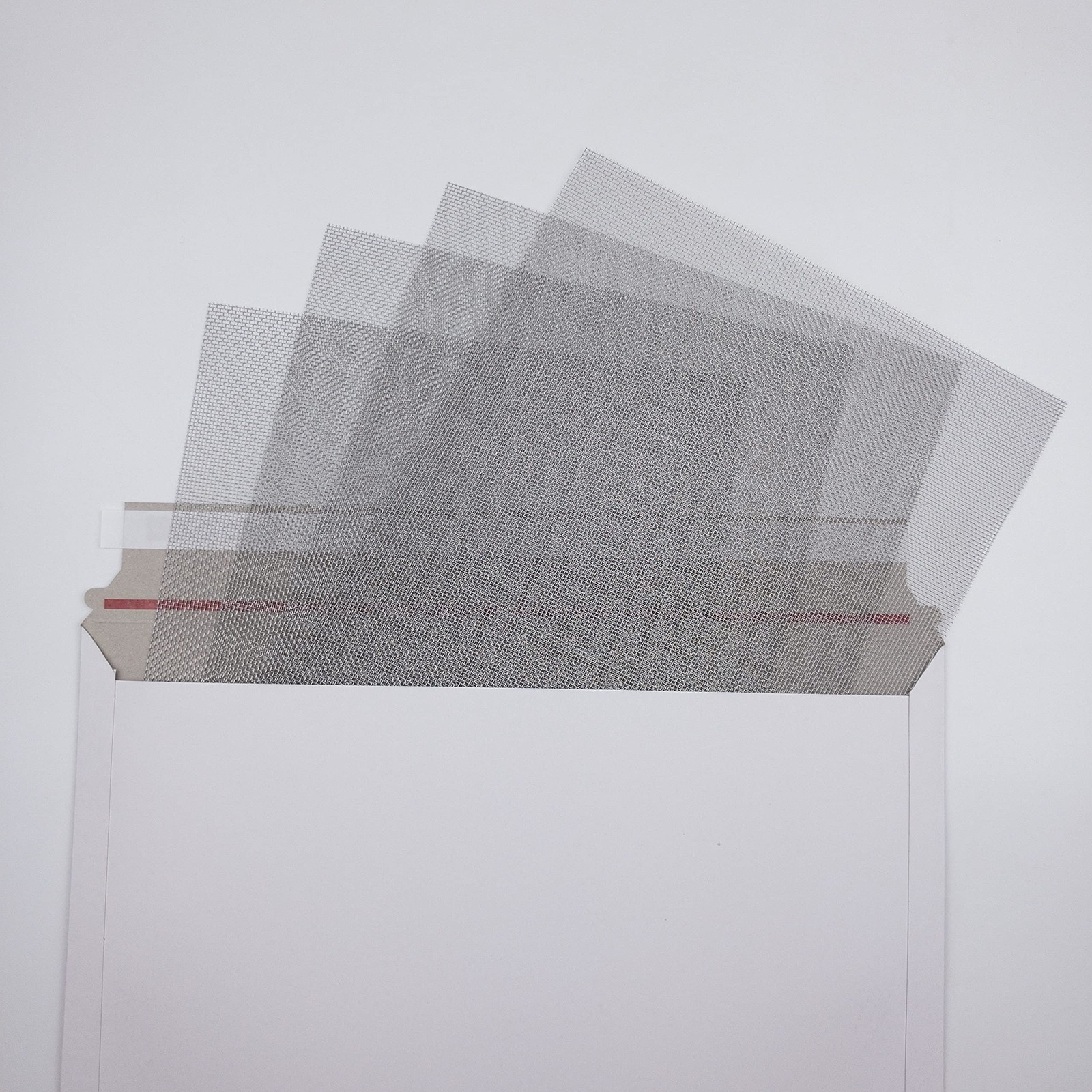 4 PSC 20 Wire Mesh Sturdy Metal Mesh Sheets for DIY Projects 304 Stainless Steel gallery