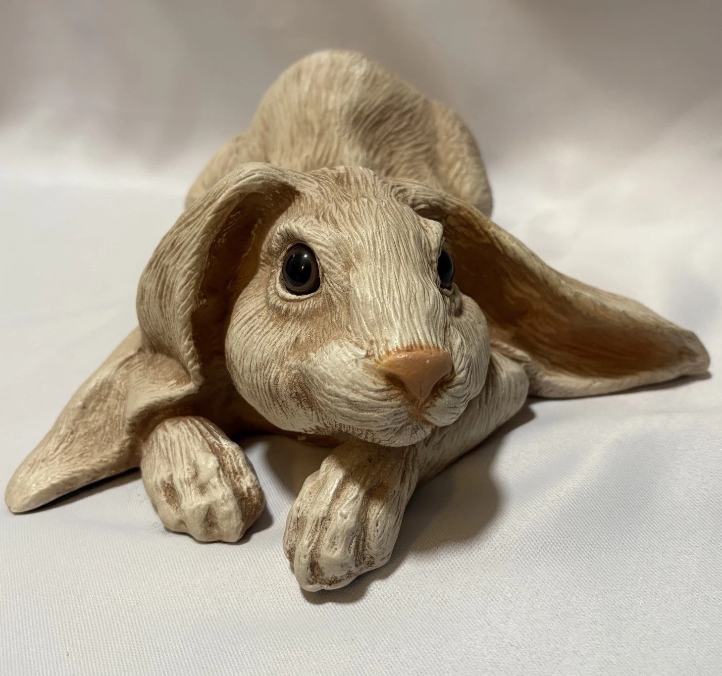 Vintage Universal Statuary Lop Eared Mother Rabbit Figurine Resin #768 gallery