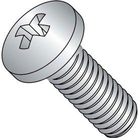 Machine Screw M3 x 0.5 x 10mm Phillips Pan Head Class 4.8 Steel Zinc DIN 7985A gallery