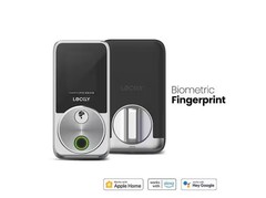 Lockly Secure Pro Zeno Satin Nickel Deadbolt WiFi Smart Lock PGK728WHKSN