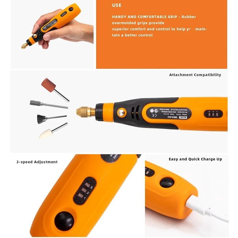48PCS Abrasive Rotary Tool Accessories Grinding Sanding Cutting Polishing Set US gallery