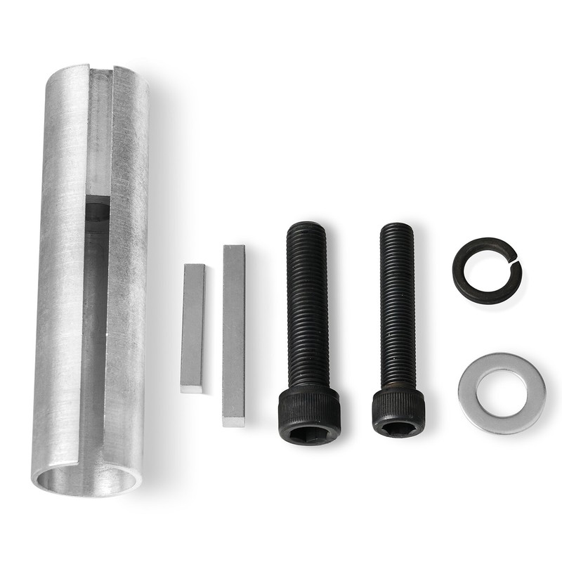 Engine pulley Crank Shaft Sleeve Adapter Extended 1 to 1 1/ 8 inch 1/4" Key Gas gallery