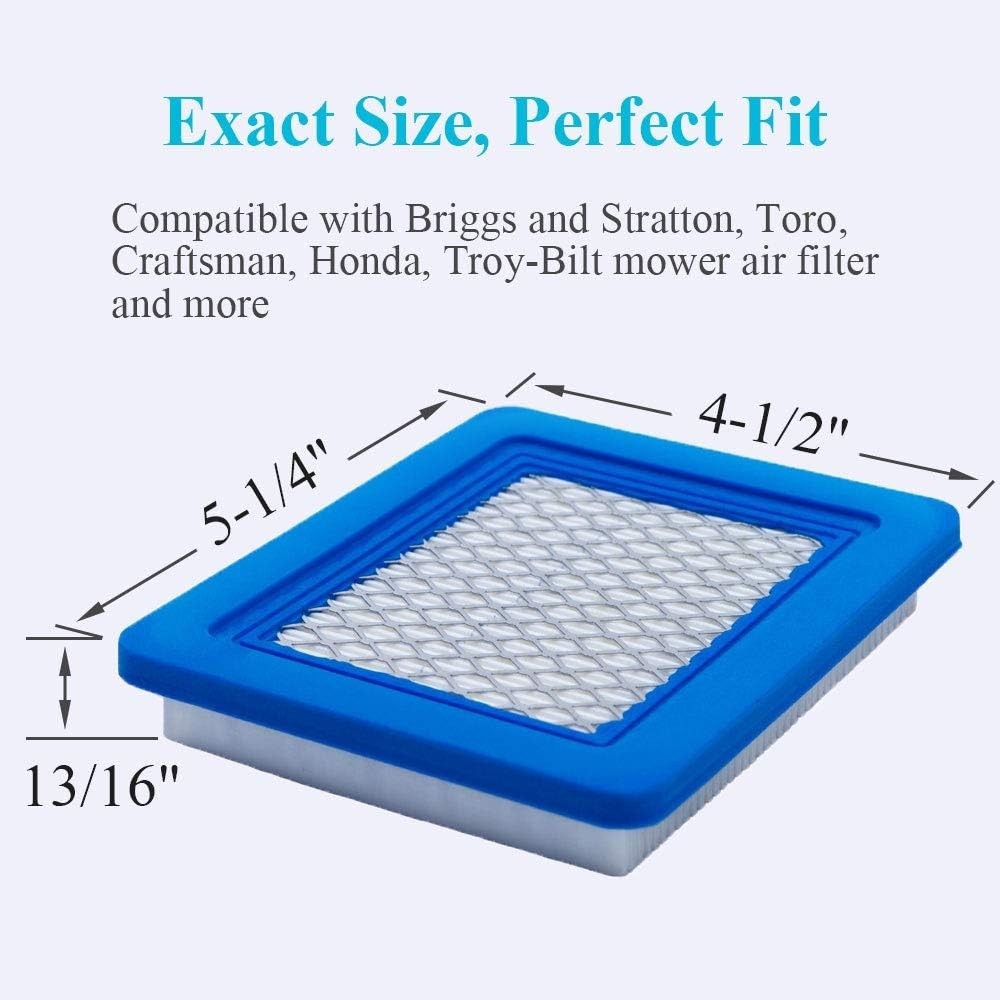 1 or 5 Pcs Lawn Mower Air Filter For Briggs Stratton Craftsman Toro Honda gallery
