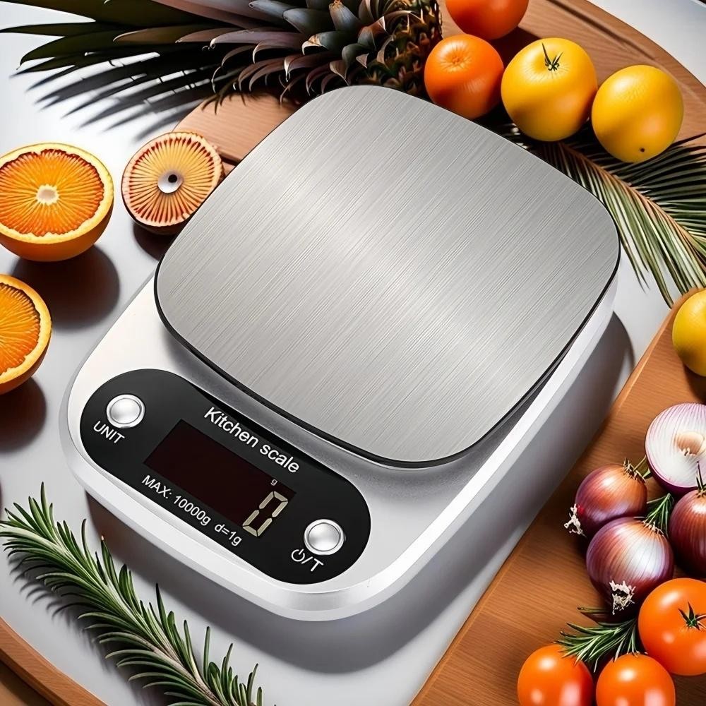 10kg/1g Digital Kitchen Scale Lcd High‑precision Food, Coffee & Jewelry Weighing gallery