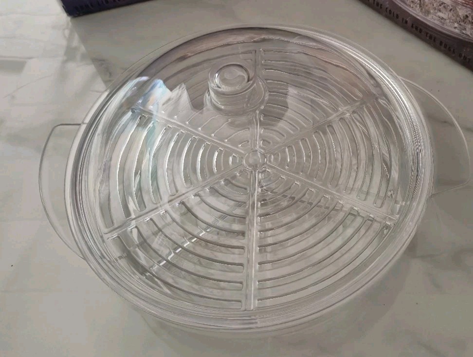 NEW Prodyne 3pc Set "Server On Ice" Dome Lid, Acrylic Food Chiller gallery