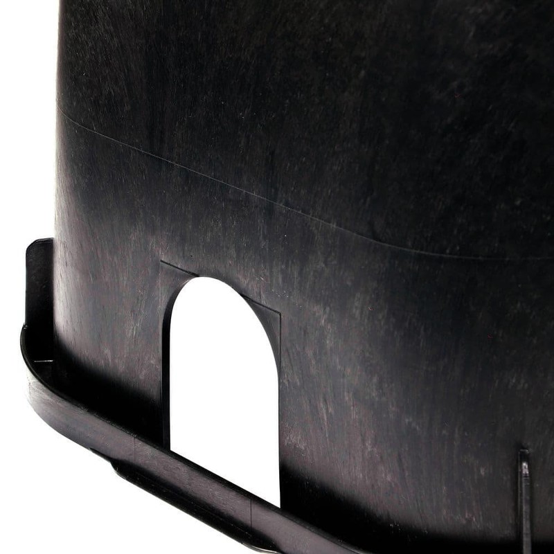14 in. X 19 in. Rectangular Valve Box and Cover, Black Box, Green ICV Coverr gallery