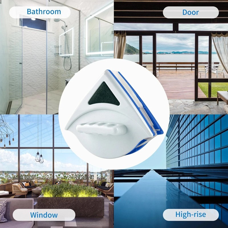 Double Side Magnetic Window Cleaner, Window Wipers For Glass Window Cleaner Tool gallery