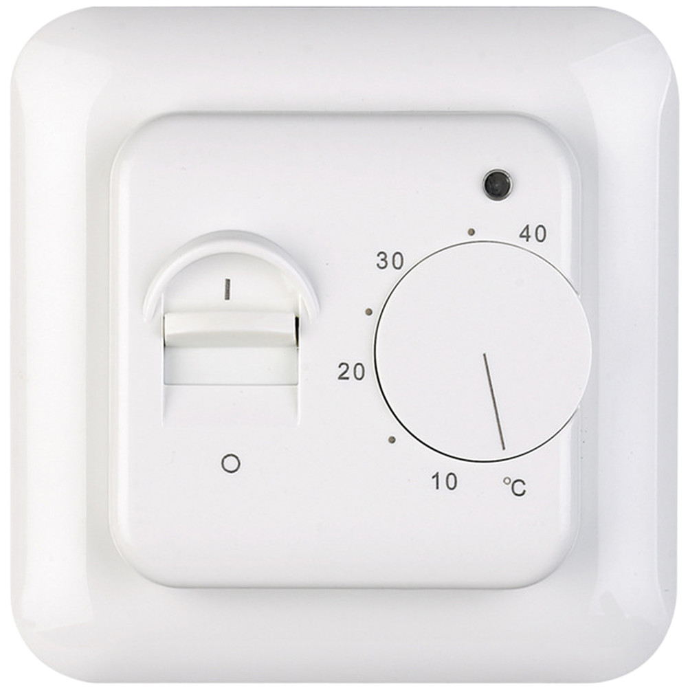 Electric Floor Heating Thermostat RTC70.16 16A 230V 5-40C Mechanical Control gallery