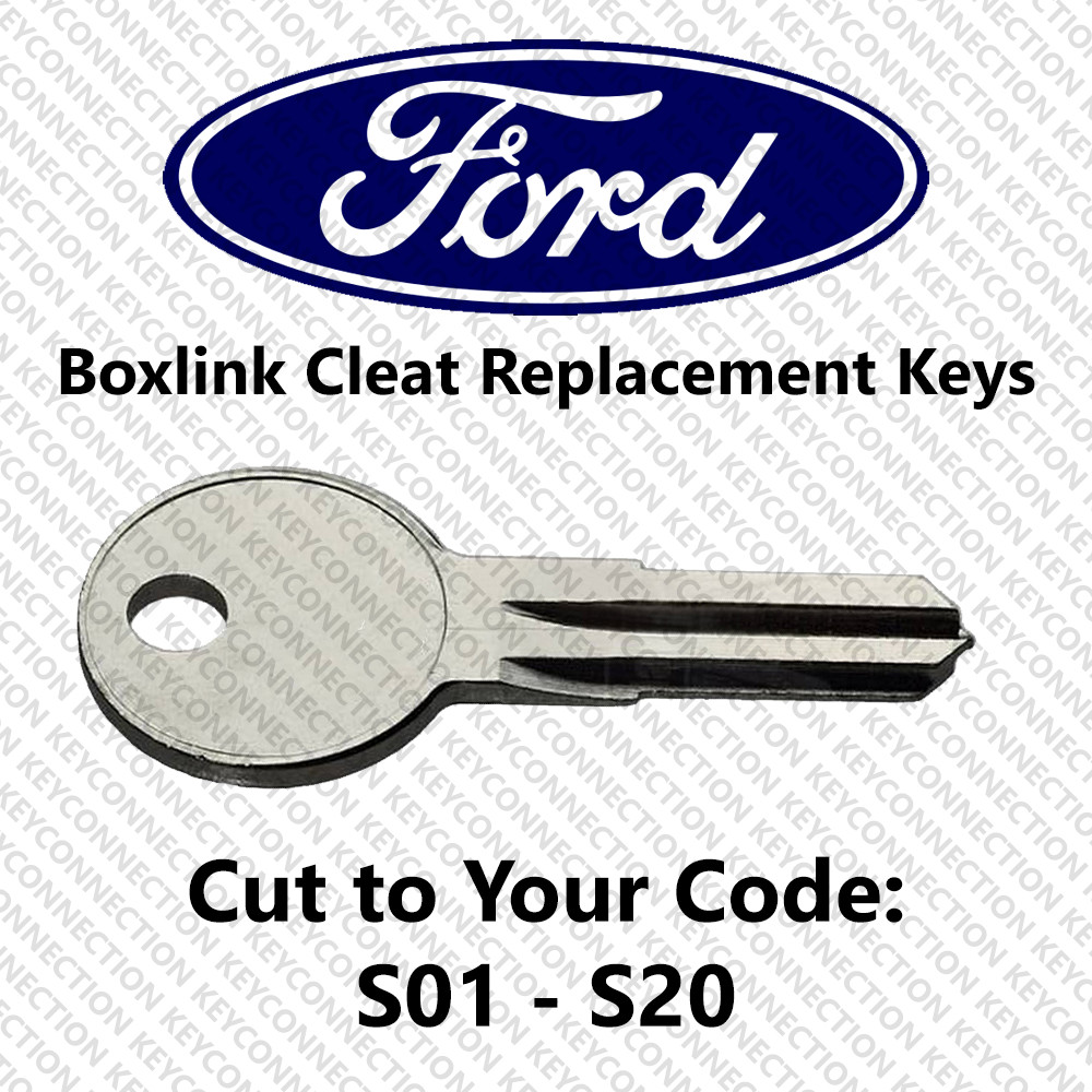 Boxlink Cleat Replacement Key Ford Truck Bed Tie Downs Cut to Code S01 - S20 gallery