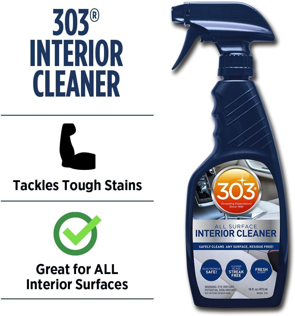 303 Products 30588CSR Interior Cleaner - Safely Cleans Any Surface, 16 fl. oz. gallery