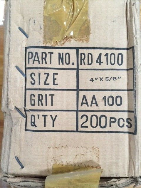 Various Sizes & Qty - Sanding Grit Discs RD4100 4" x 5/8" Grit AA 100 -See below gallery