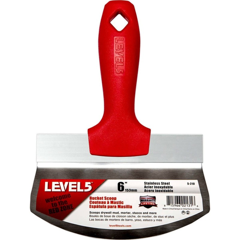 LEVEL5 Drywall Finishing Hand Tool Set | Stainless Steel | Pro Grade | 5-624 gallery