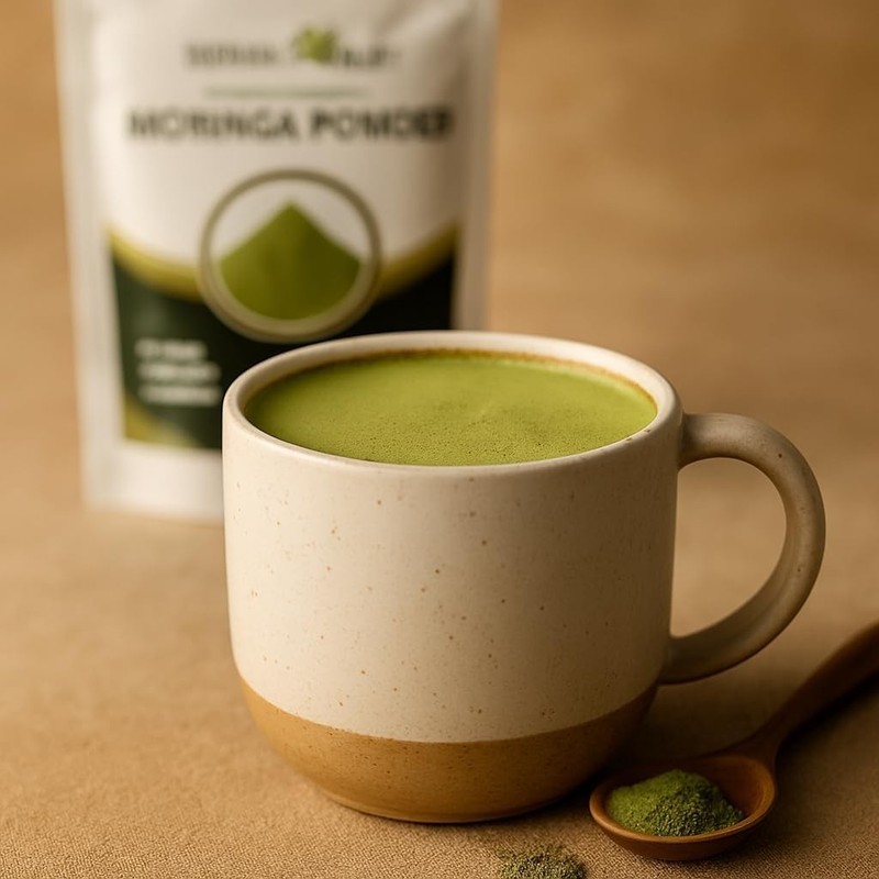 USDA Certified Organic Moringa Oleifera Leaf Powder 12 OZ Free Ship gallery