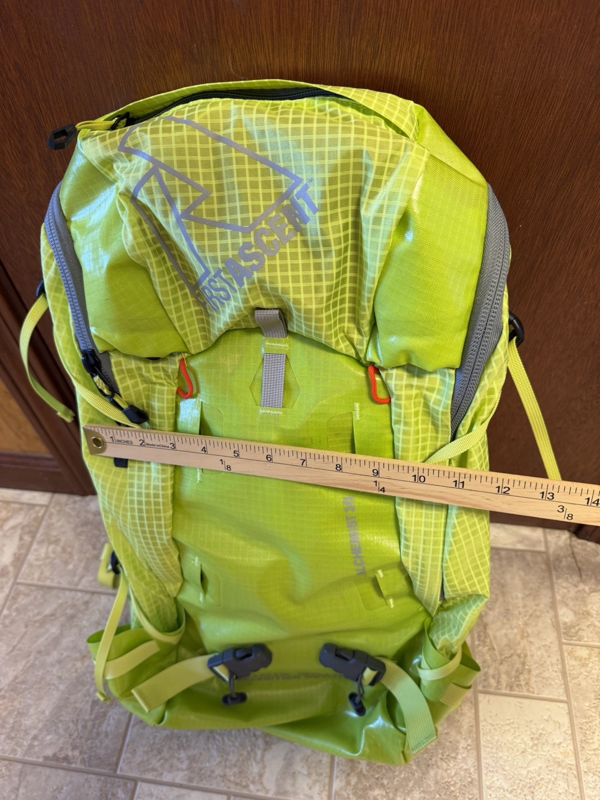 First Ascent Alchemist Backpack Limeade 3