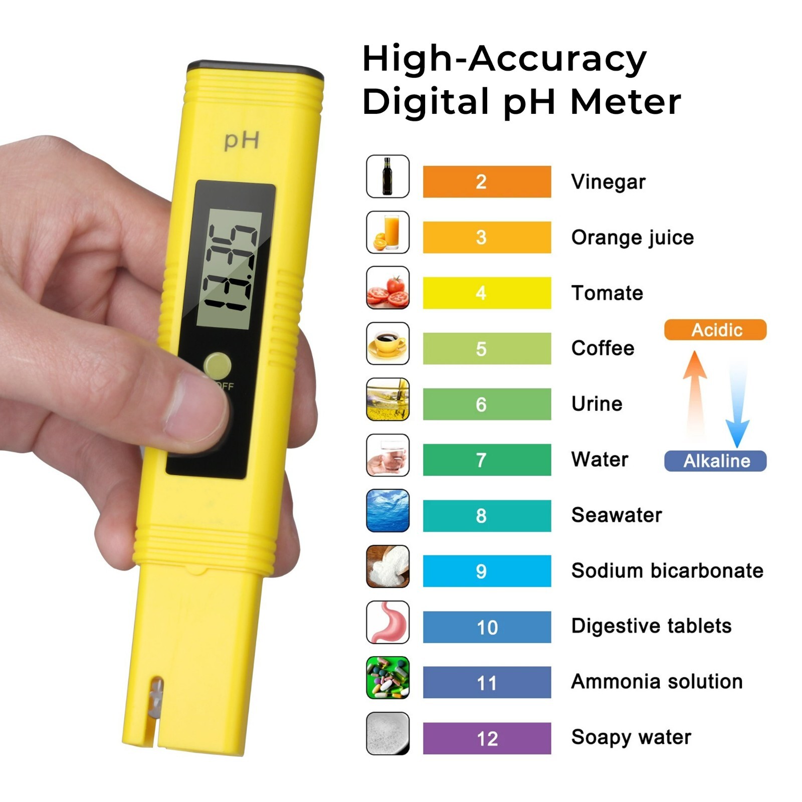 Digital Electric PH Meter LCD Tester Pocket Hydroponics Aquarium Water Test Pen gallery