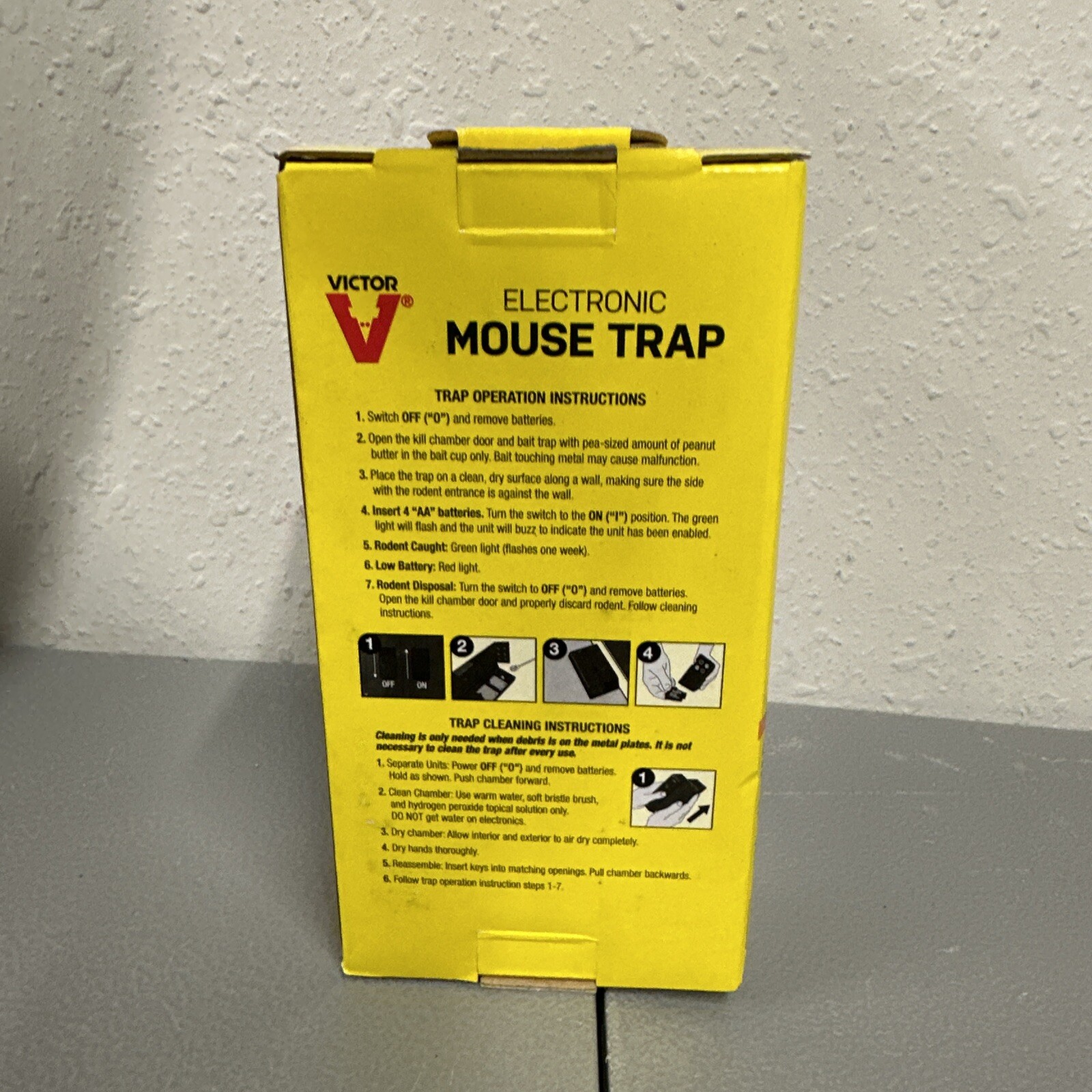 Electronic Mouse Trap Mice Rat Killer Pest Victor Control Electric Zapper Rodent gallery
