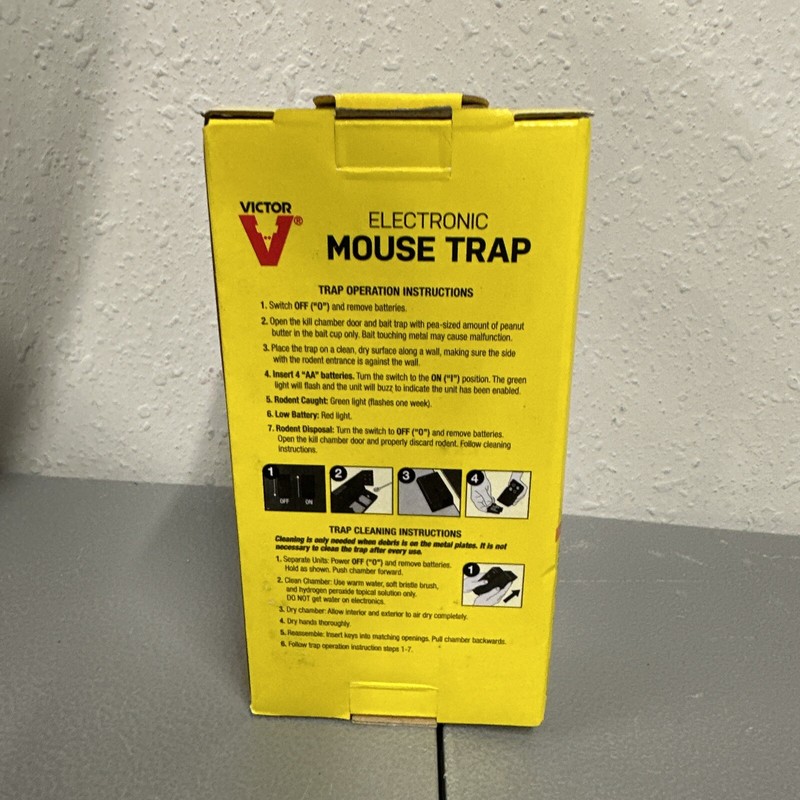 Electronic Mouse Trap Mice Rat Killer Pest Victor Control Electric Zapper Rodent gallery
