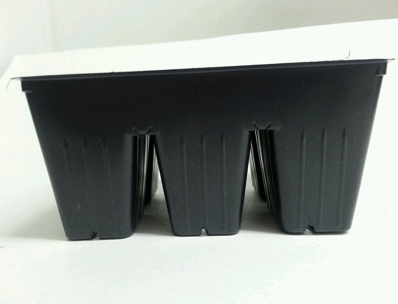 Seed starting trays 360 DEEP EXTRA LARGE CELLS (60 trays of 6 cells each) 0606 gallery