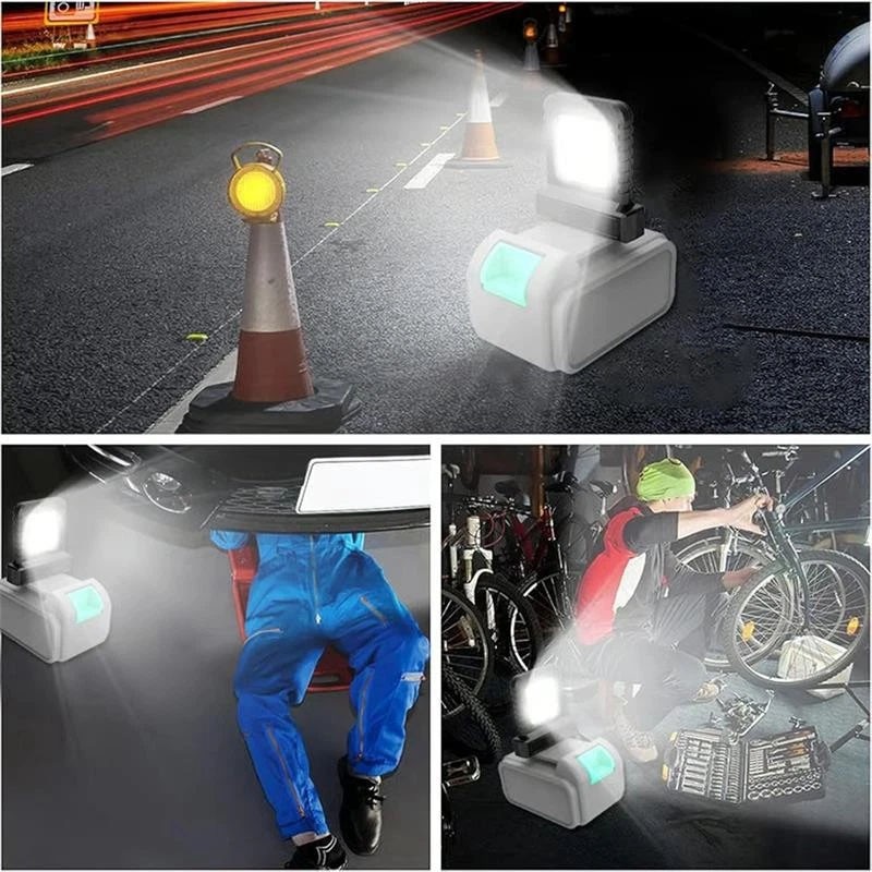 High Brightness Floodlight for All Power Tool Batteries Work Light Lamp US gallery