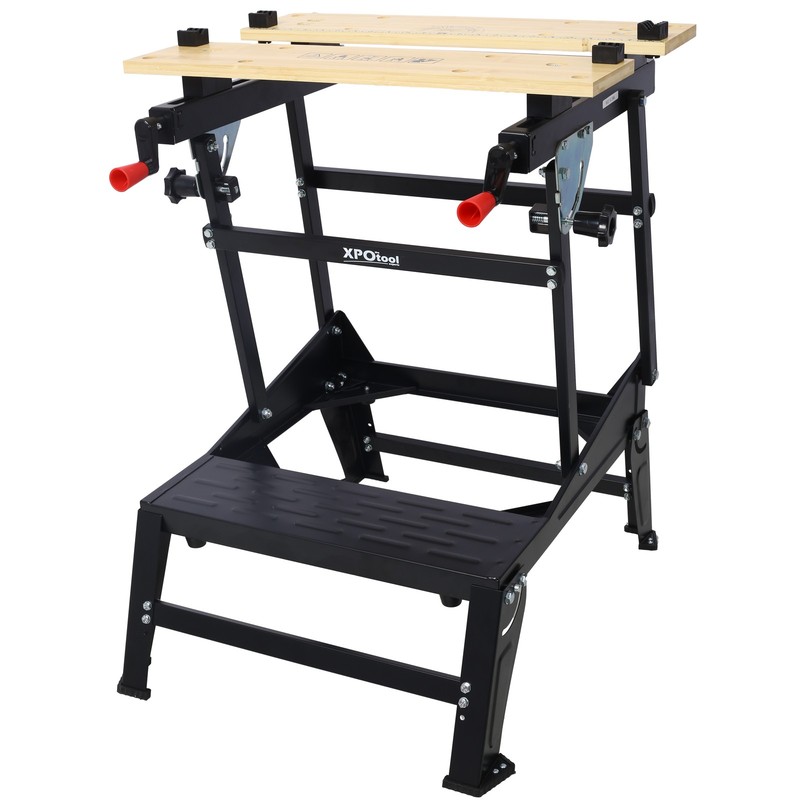 Multifunctional Workbench, Portable Foldable, Holds 550 lbs, Adjustable Jaws gallery