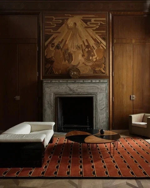 Red Style With design 100% Nz Wool Hand Tufted Rug Handmade Wool Rug Area Rug gallery