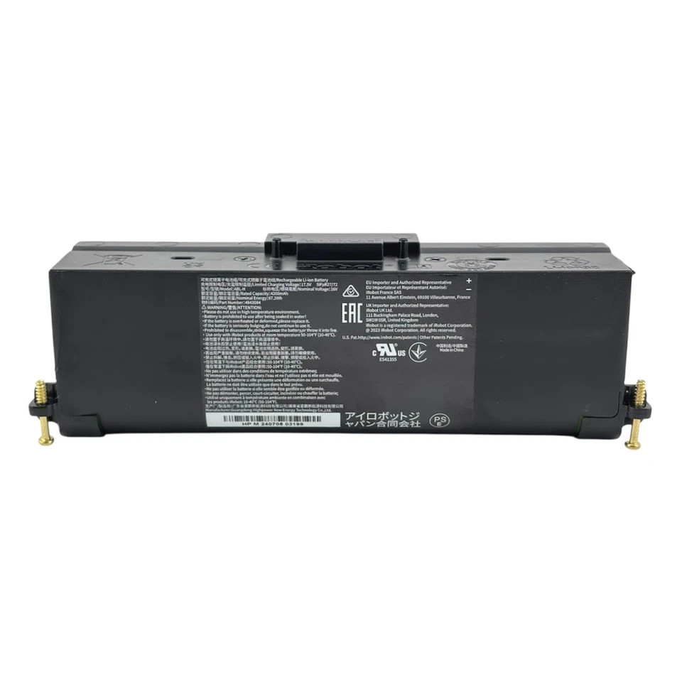 OEM iRobot Roomba Combo j7+, j9+, 10 Max - Rechargeable Li-ion Battery 4200mAh gallery