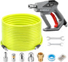 Sewer Jetter Kit for Pressure Washer 100 FT, Drain Cleaner Hose with Power Washe gallery