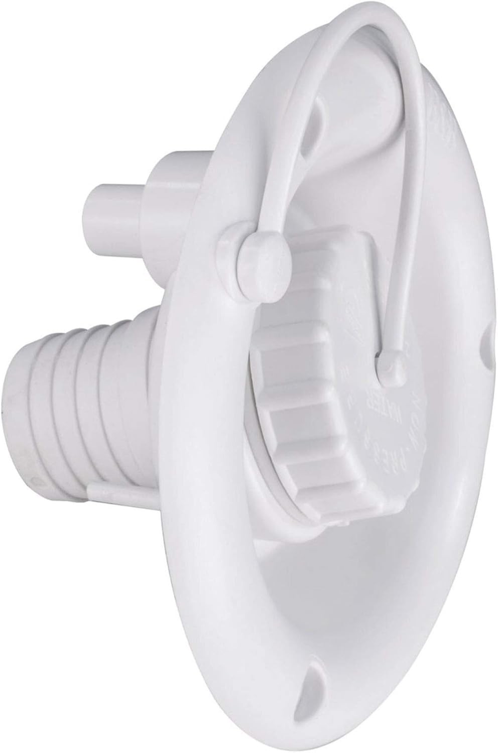 RV Round Fresh Water Gravity Fill Hatch Inlet | Water White No Quick Fill gallery